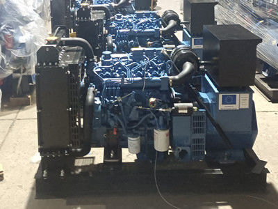 Manual diesel azul da operação do grupo de gerador 20KW de YUCHAI de baixo nível de ruído