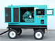 200 motor diesel diesel móvel do KVA 50 hertz 1500 RPM Yuchai dos geradores 225 do quilowatt